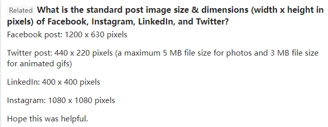 limits the image size